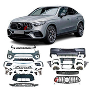 CONVERSION BODY KIT for MERCEDES BENZ GLC CLASS AMG COUPE C254 LINE 2023+ UPGRADE to AMG C254 GLC63 2023+  FACELIFT