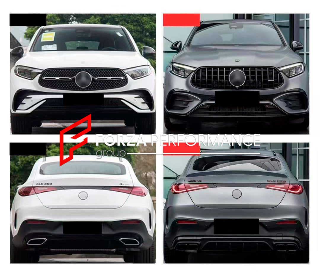 CONVERSION BODY KIT for MERCEDES BENZ GLC COUPE C254 2024+ UPGRADE to AMG C254 GLC63 2024+