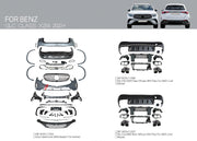 CONVERSION BODY KIT FOR MERCEDES BENZ GLC X254 2023+  UPGRADE TO AMG LINE