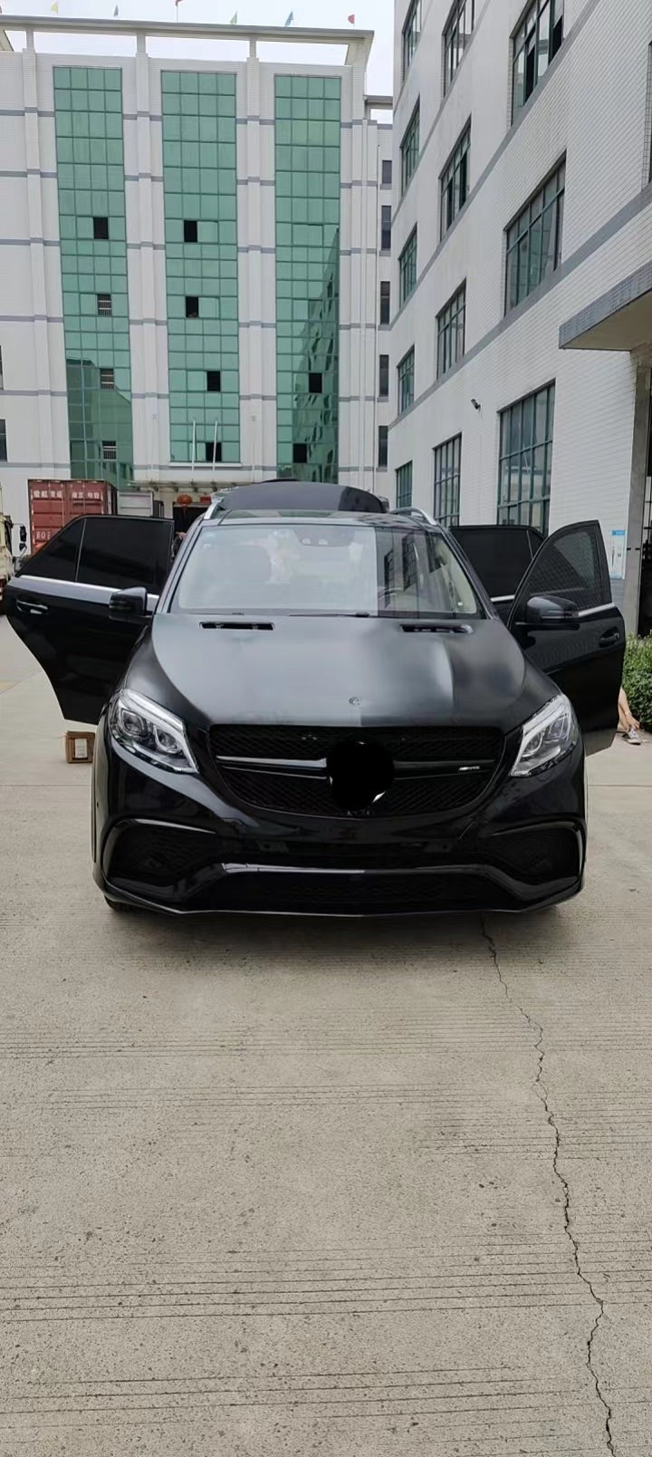 CONVERSION UPGRADE BODY KIT for MERCEDES BENZ ML W166 2012 - 2015 upgrade to GLE63 W166