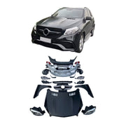 CONVERSION UPGRADE BODY KIT for MERCEDES BENZ ML W166 2012 - 2015 upgrade to GLE63 W166