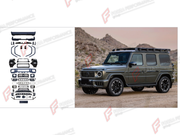 CONVERSION BODY KIT for MERCEDES-BENZ G-CLASS W464 2019 - 2024 UPGRADE to G-CLASS W465 G63 2025+