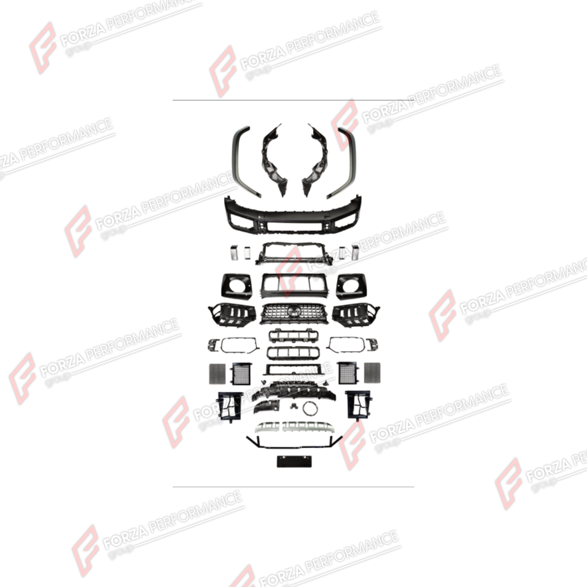 CONVERSION BODY KIT for MERCEDES-BENZ G-CLASS W465 2025+ UPGRADE to G-CLASS W465 G63 2025+
