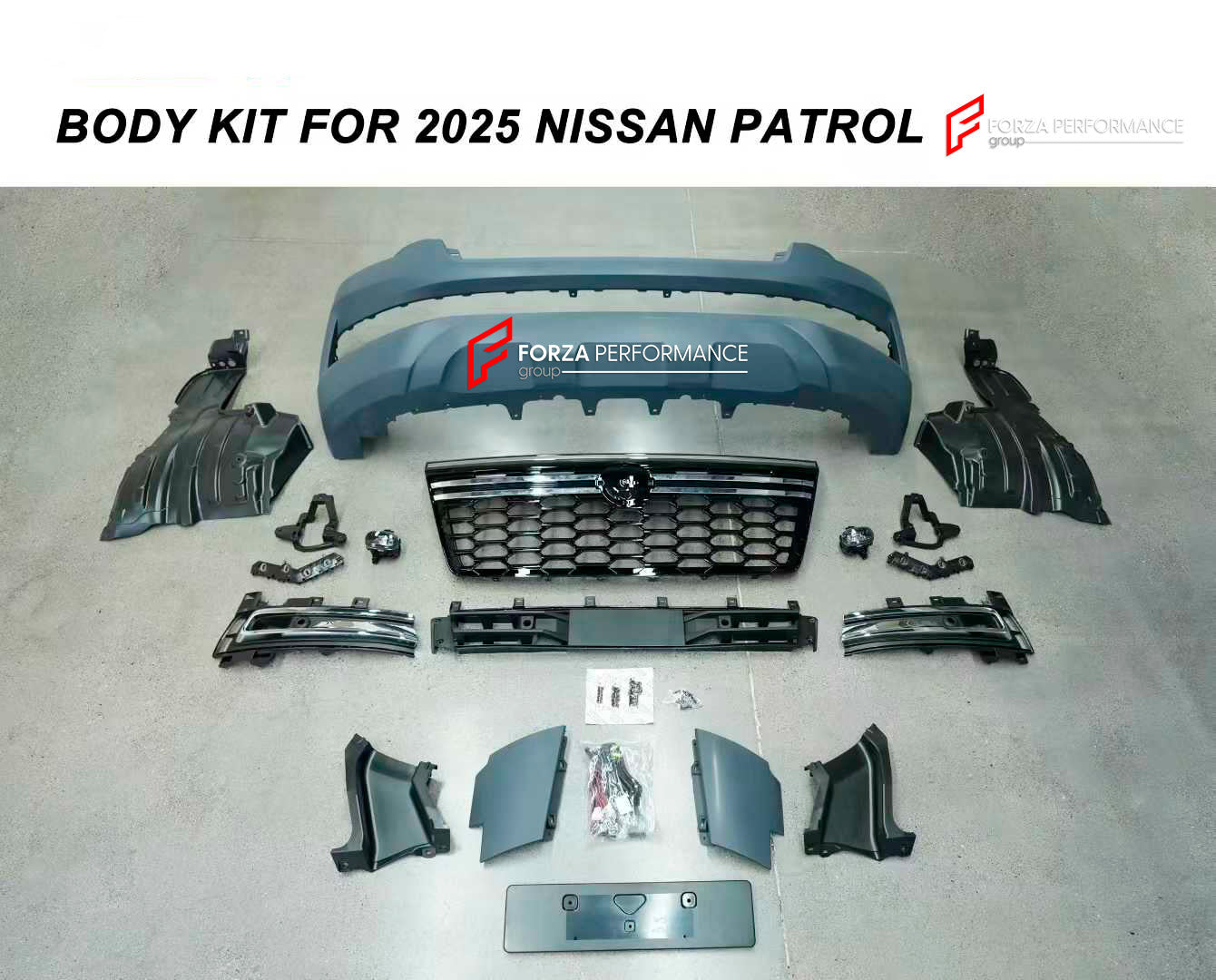 CONVERSION BODY KIT for NISSAN PATROL VII Y63 2025+ BASE XE SE to PLATINUM LOW to HIGH