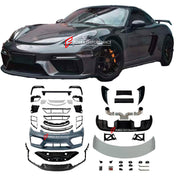 CONVERSION BODY KIT for PORSCHE 718 981 CAYMAN BOXSTER UPGRADE to GT4 2016+