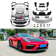 CONVERSION BODY KIT for PORSCHE 718 982 BOXSTER CAYMAN UPGRADE to GT4 2016+