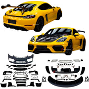CONVERSION BODY KIT for PORSCHE 718 982 BOXSTER CAYMAN UPGRADE to GT4 RS SPYDER 2016+