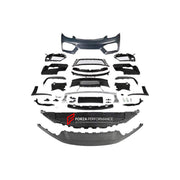 CONVERSION FRONT BUMPER for PORSCHE 718 982 CAYMAN BOXSTER 2016+ upgrade to CAYMAN GT4 2020 - 2023