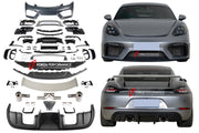 CONVERSION BODY KIT for PORSCHE 718 982 CAYMAN BOXSTER upgrade to GT4