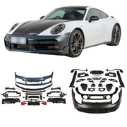 CONVERSION UPGRADE BODY KIT for PORSCHE 911 992.1 CARRERA 2019 - 2025 upgrade to TURBO S