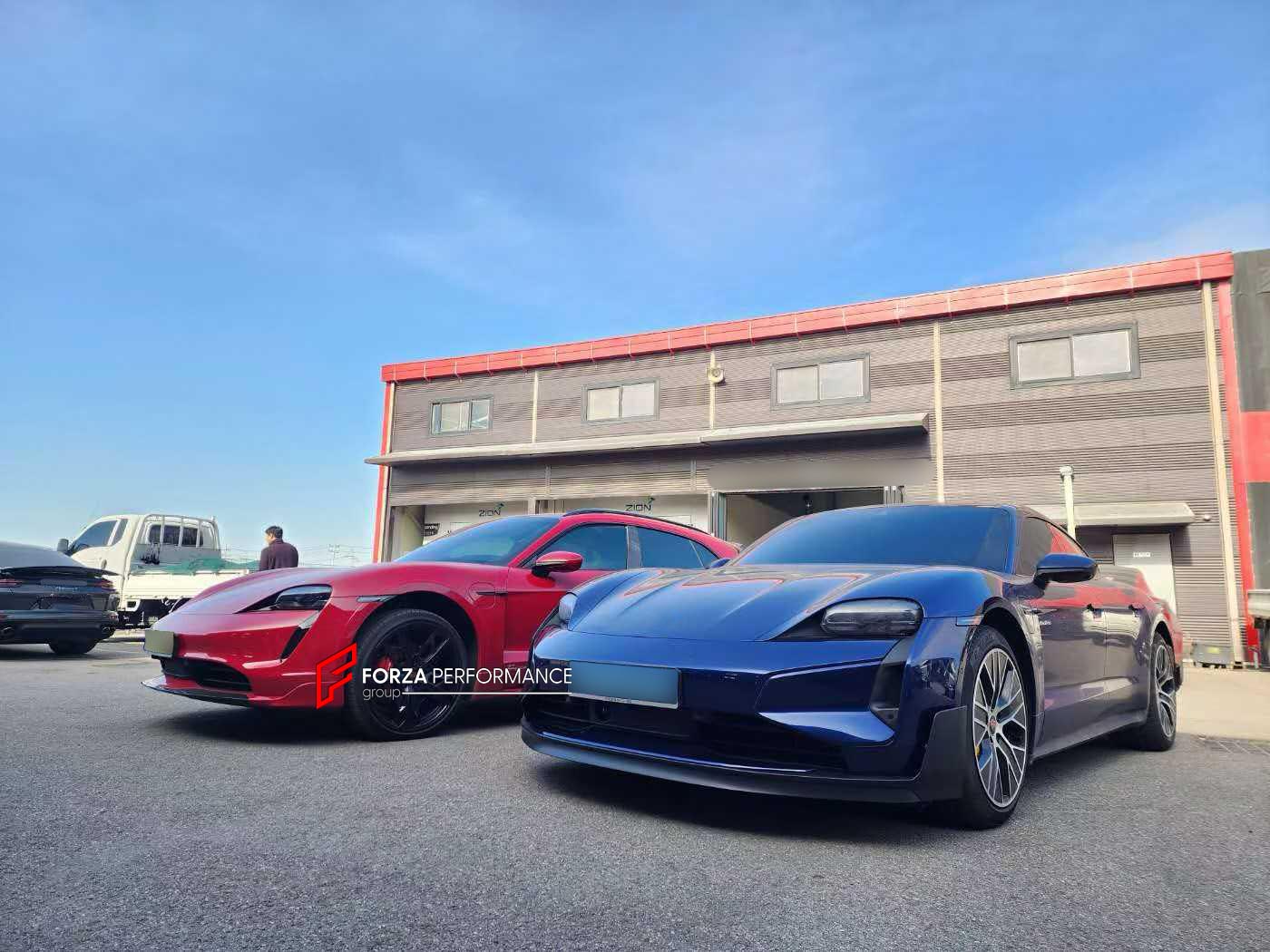 CONVERSION BODY KIT for PORSCHE TAYCAN J1.1 2020 - 2024 SPORT TURISMO UPGRADE to PORSCHE TAYCAN J1.2 TURBO GT 2025+ FACELIFT