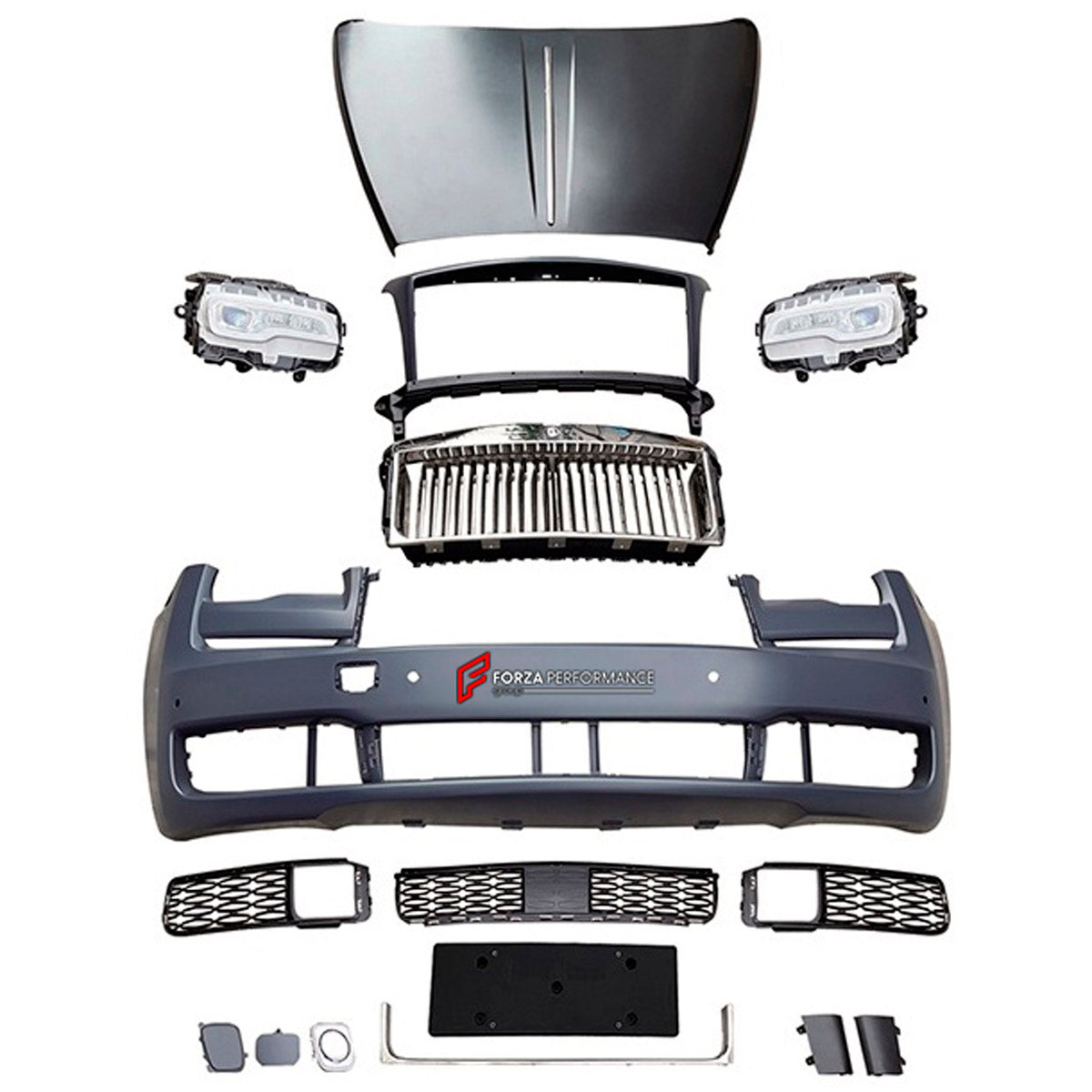 CONVERSION BODY KIT for ROLLS-ROYCE GHOST 2010 - 2014 UPGRADE to GHOST 2020+