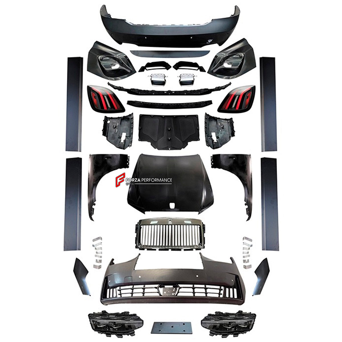 CONVERSION BODY KIT for ROLLS-ROYCE GHOST 2010 - 2014 UPGRADE to GHOST 2025+
