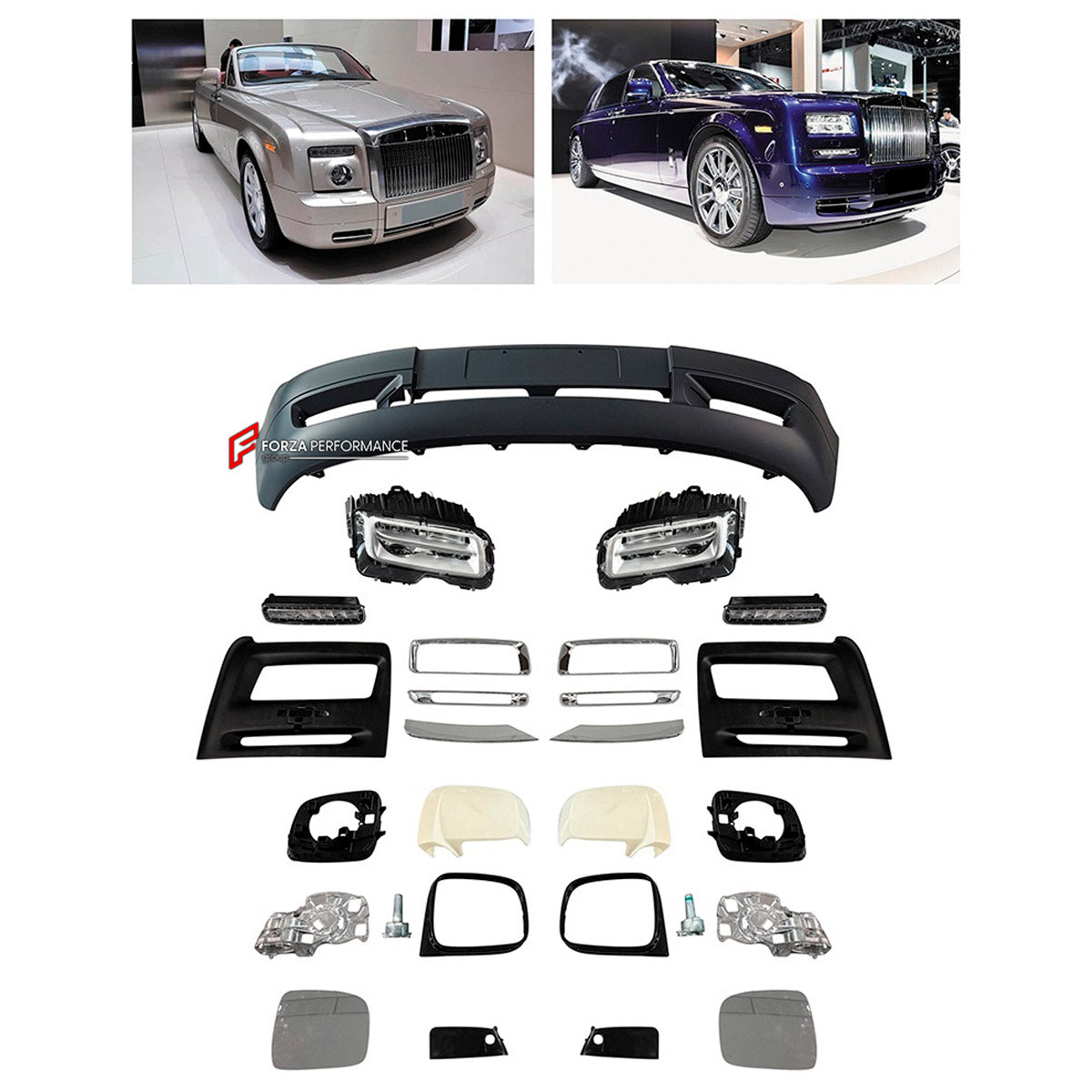 CONVERSION BODY KIT for ROLLS-ROYCE PHANTOM 2006 - 2012 UPGRADE to PHANTOM 2017+