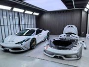 CONVERSION UPGRADE CARBON BODY KIT for FERRARI 458 ITALIA 2009 - 2015 UPGRADE to SPECIALE