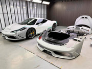 CONVERSION UPGRADE CARBON BODY KIT for FERRARI 458 ITALIA 2009 - 2015 UPGRADE to SPECIALE