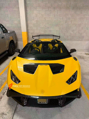 CONVERSION UPGRADE CARBON BODY KIT for LAMBORGHINI HURACAN LP580 LP610 2014 - 2019 SPYDER upgrade to HURACAN STO LP 640