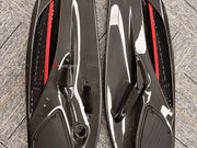 CONVERSION DRY CARBON DOOR PANELS for FERRARI 488 2015 - 2020 upgrade to PISTA