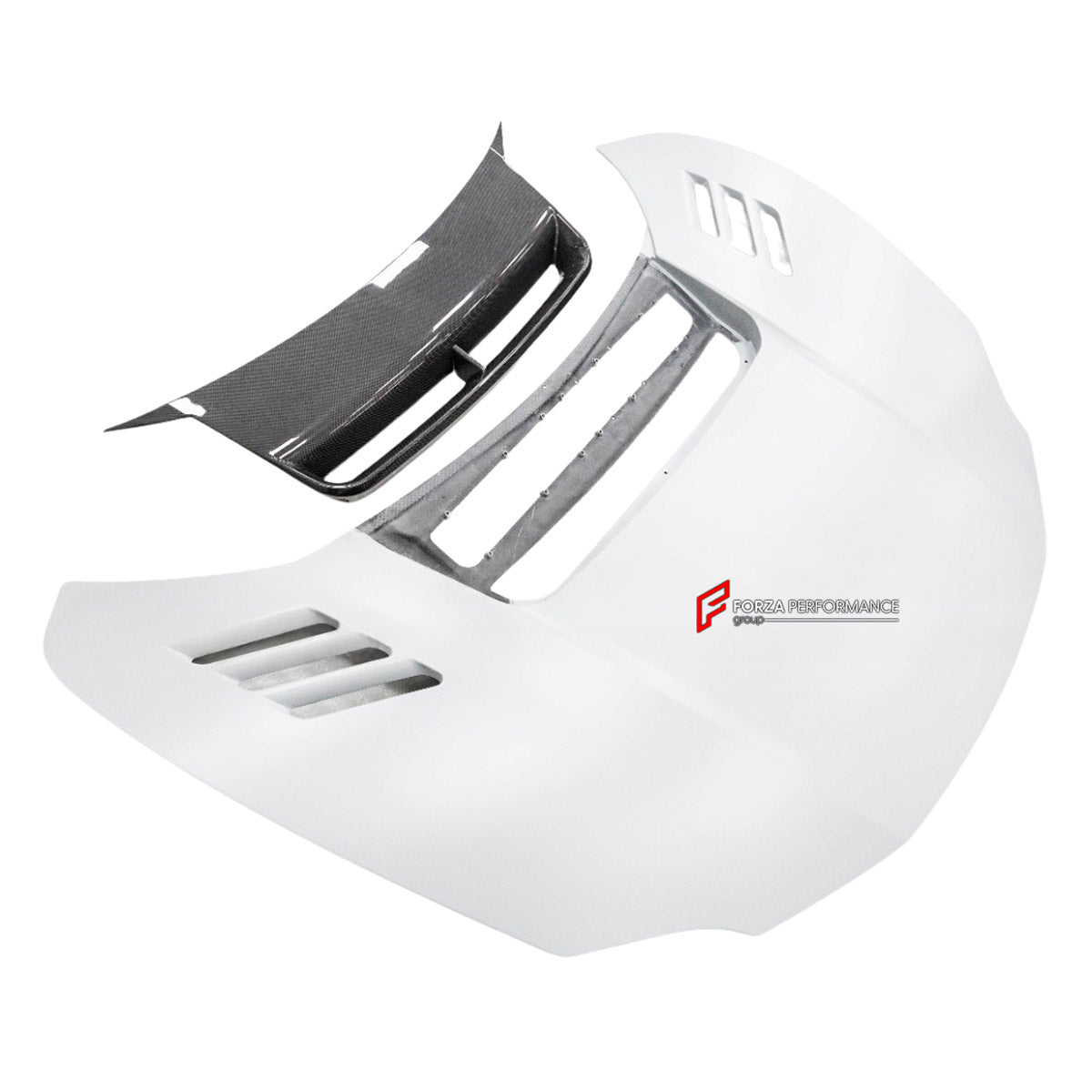 CONVERSION DRY CARBON HOOD BONNET for FERRARI 296 GTS GTB 2022+ UPGRADE to FERRARI 296 SPECIALE 2025+