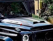 CONVERSION DRY CARBON HOOD BONNET for MERCEDES-BENZ G-CLASS W463 2008 - 2018 UPGRADE to G-CLASS W464 2019 - 2024
