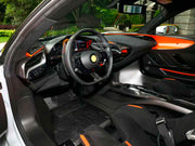 CONVERSION DRY CARBON INTERIOR PARTS for FERRARI SF90 upgrade to SF90 XX
