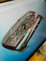 CONVERSION DRY CARBON DOOR PANELS for FERRARI SF90 upgrade to SF90 XX