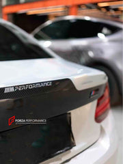 DRY CARBON REAR TRUNK LID for BMW M2 F87 2016 - 2021 UPGRADE into M PERFORMANCE