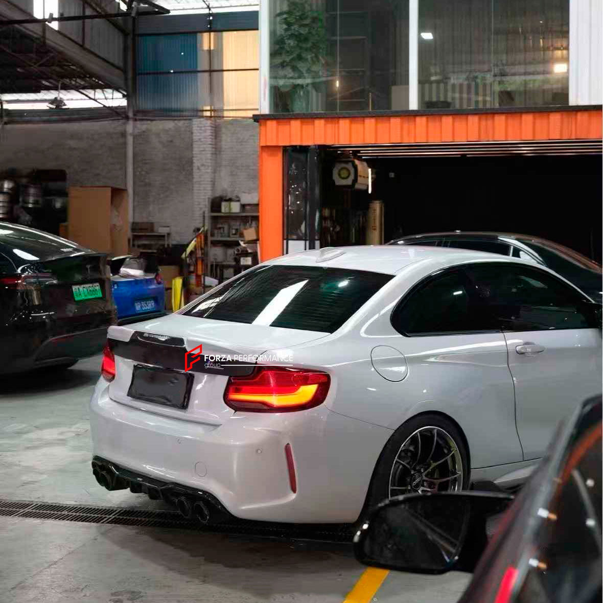 DRY CARBON REAR TRUNK LID for BMW M2 F87 2016 - 2021 UPGRADE into M PERFORMANCE
