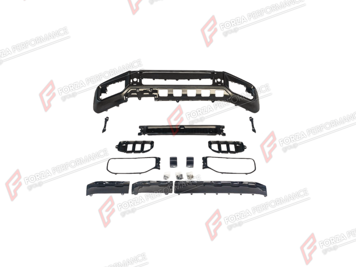 CONVERSION FRONT BUMPER ASSEMBLY for MERCEDES-BENZ G-CLASS W464 2019 - 2024 UPGRADE to G-CLASS W465 G63 2025+