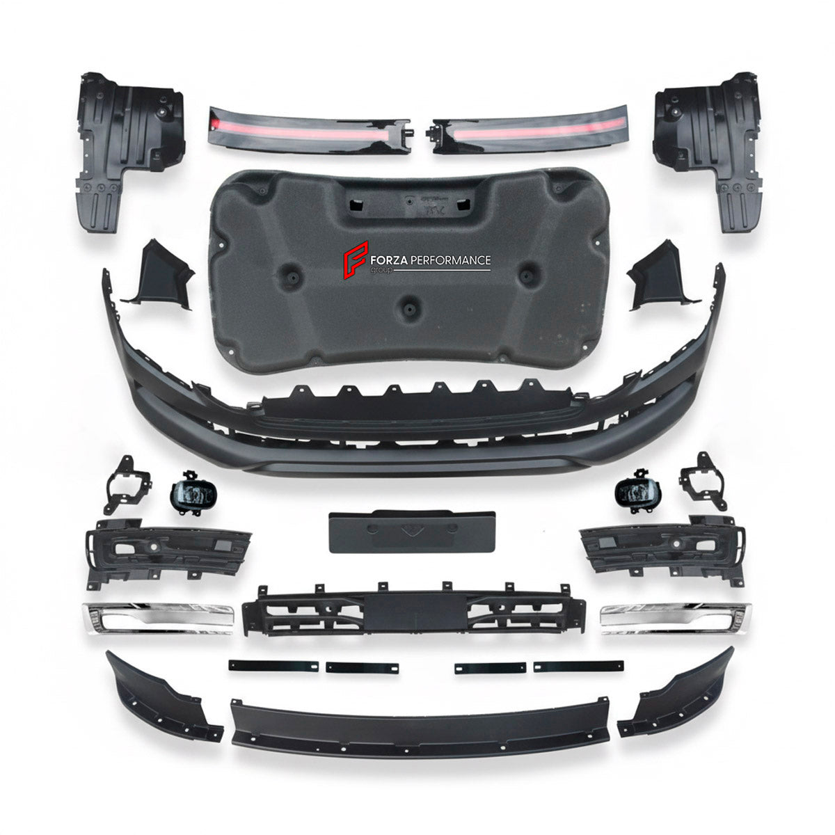CONVERSION FRONT BUMPER ASSEMBLY for NISSAN PATROL Y63 XE 2024+ UPGRADE to Y63 SE 2024+