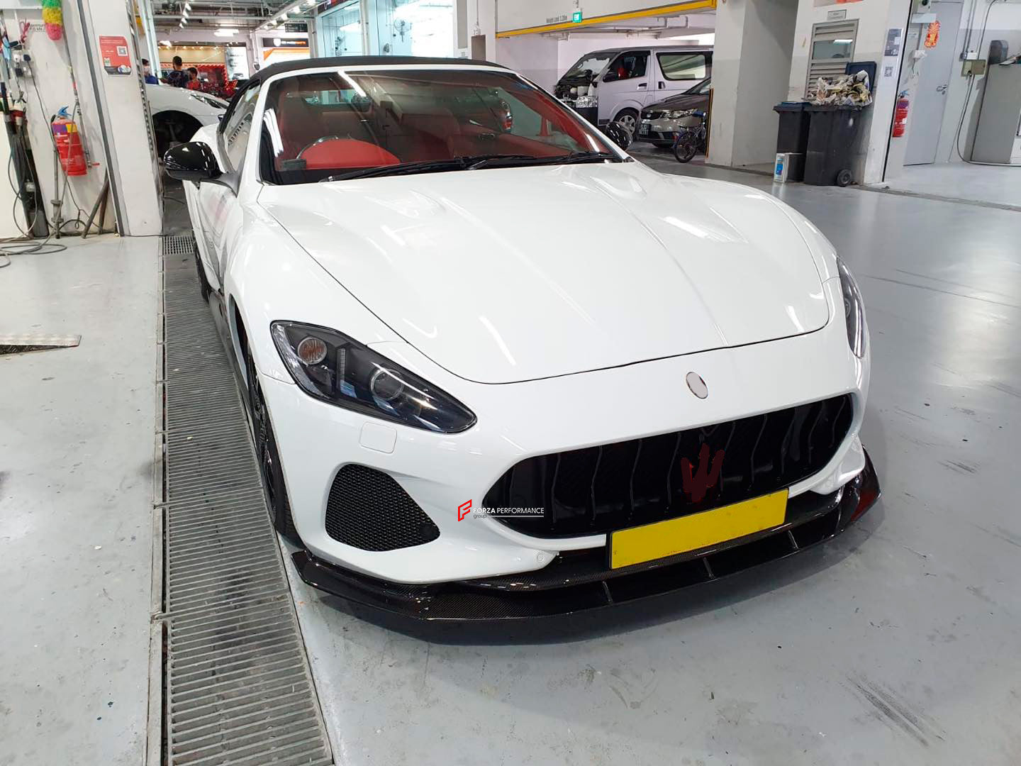 CONVERSION FRONT BUMPER KIT for MASERATI GRANTURISMO 1 M145 2007 - 2019 upgrade to M189 2023+