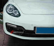 CONVERSION FRONT BUMPER WITH LED LIGHTS for PORSHE PANAMERA 970.2 2013 - 2016 UPGRAGE TO 971.1 2016 - 2020