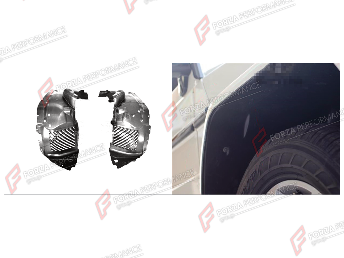 CONVERSION FRONT INNER FENDER LINERS for MERCEDES-BENZ G-CLASS W464 G500 2019 - 2024 UPGRADE to G-CLASS W464 G63 2019 - 2024