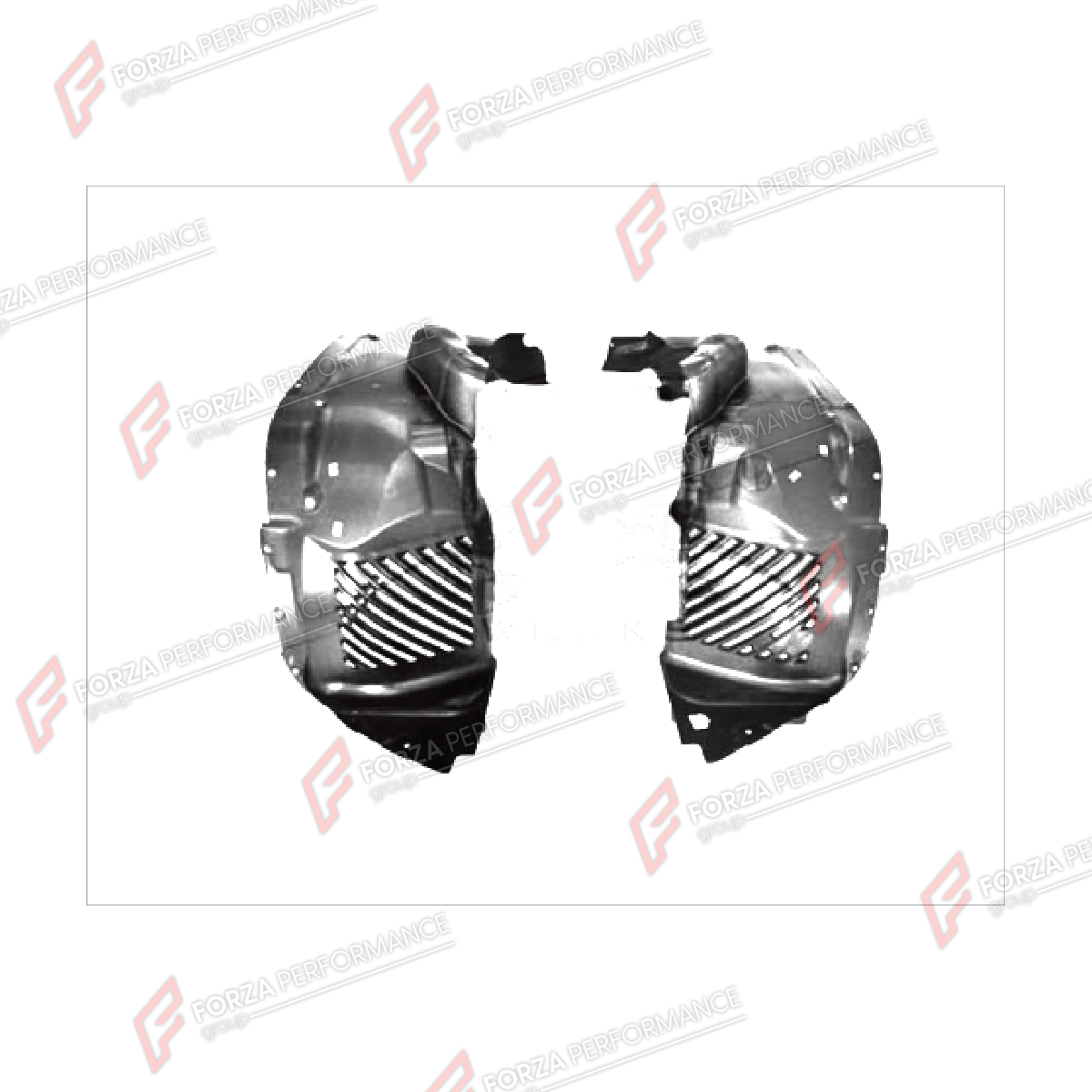 CONVERSION FRONT INNER FENDER LINERS for MERCEDES-BENZ G-CLASS W464 G500 2019 - 2024 UPGRADE to G-CLASS W464 G63 2019 - 2024