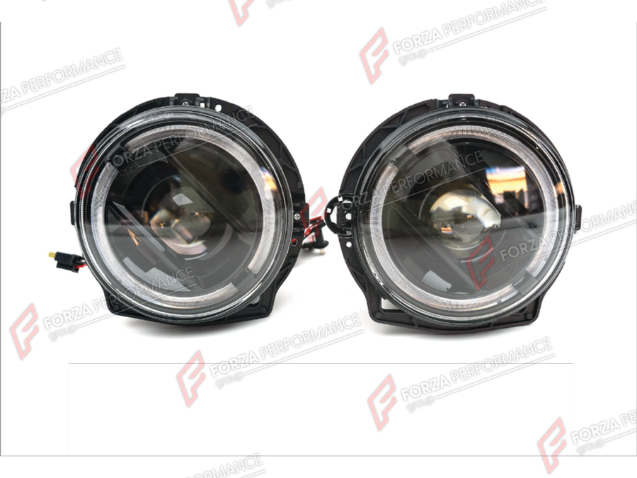 Buy Now CONVERSION HEADLIGHTS for MERCEDES-BENZ G-CLASS W463 2008 - 2018 UPGRADE to G-CLASS W464 2019 - 2024 and upgrade car parts from SIR Tuning at the Best Price. Headlights, Tail lights, Bodykits, Navigations, Body Kit and more - Fast & Free Shipping within Europe, US & Worldwide.