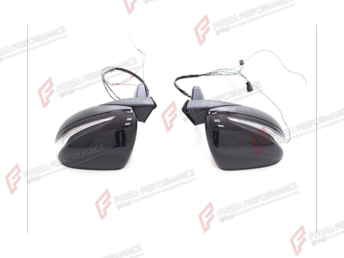 CONVERSION SIDE MIRROR COVERS for MERCEDES-BENZ G-CLASS W463 2008 - 2018 UPGRADE to G-CLASS W464 2019 - 2024