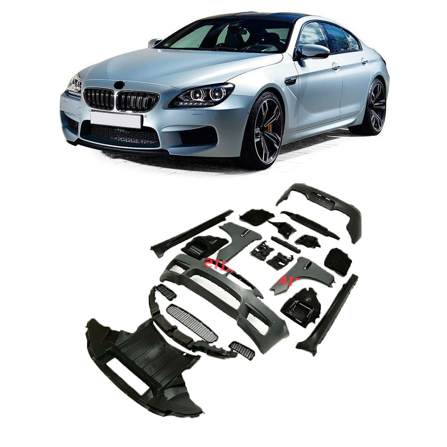 Buy Now CONVERSION UPGRADE BODY KIT for BMW 6 SERIES F06 2011 - 2015 upgrade to M6 and upgrade car parts from SIR Tuning at the Best Price. Headlights, Tail lights, Bodykits, Navigations, body kit and more - Fast & Free Shipping within Europe, US & Worldwide.