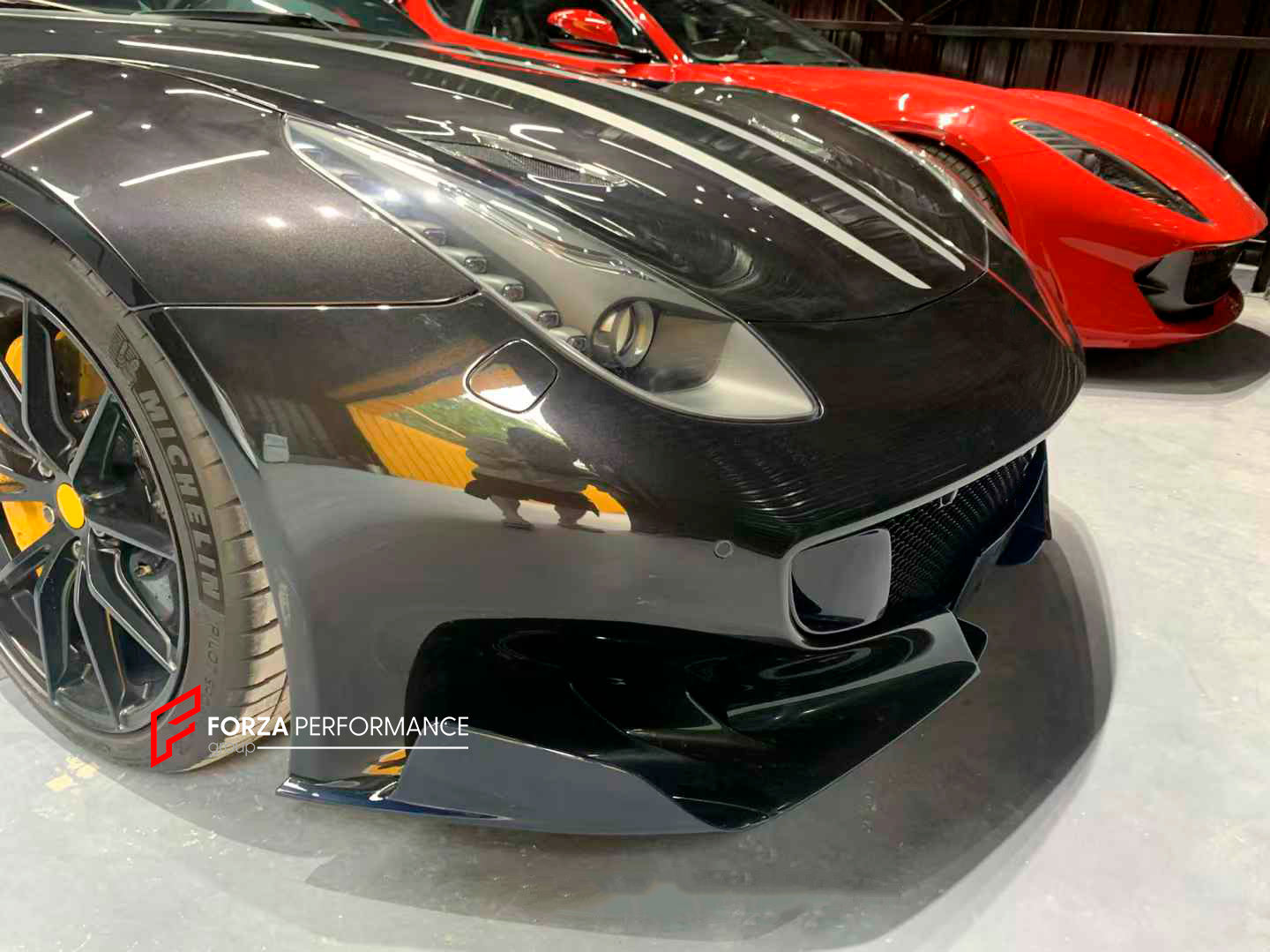 CONVERSION UPGRADE BODY KIT for FERRARI F12 BERLINETTA 2012 - 2017 upgrade to TDF