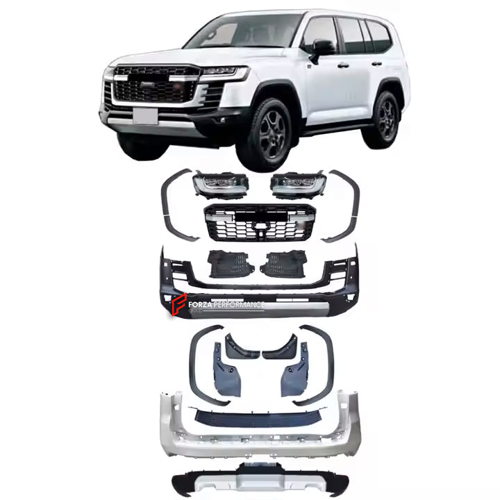 CONVERSION UPGRADE BODY KIT for LAND CRUISER 300 LC 300 2021+ upgrade to GR SPORT