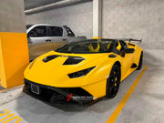 CONVERSION UPGRADE CARBON BODY KIT for LAMBORGHINI HURACAN LP580 LP610 2014 - 2019 SPYDER upgrade to HURACAN STO LP 640