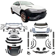 CONVERSION UPGRADE FACELIFT OLD TO NEW PLASTIC AND DRY CARBON BODY KIT for LAMBORGHINI URUS 2018-2022 upgrade to PERFORMANTE 2023 STYLE