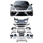 CONVERSION UPGRADE FRONT BUMPER KIT for PORSCHE 718 982 GT4 2016+ UPGRADE to GT4RS