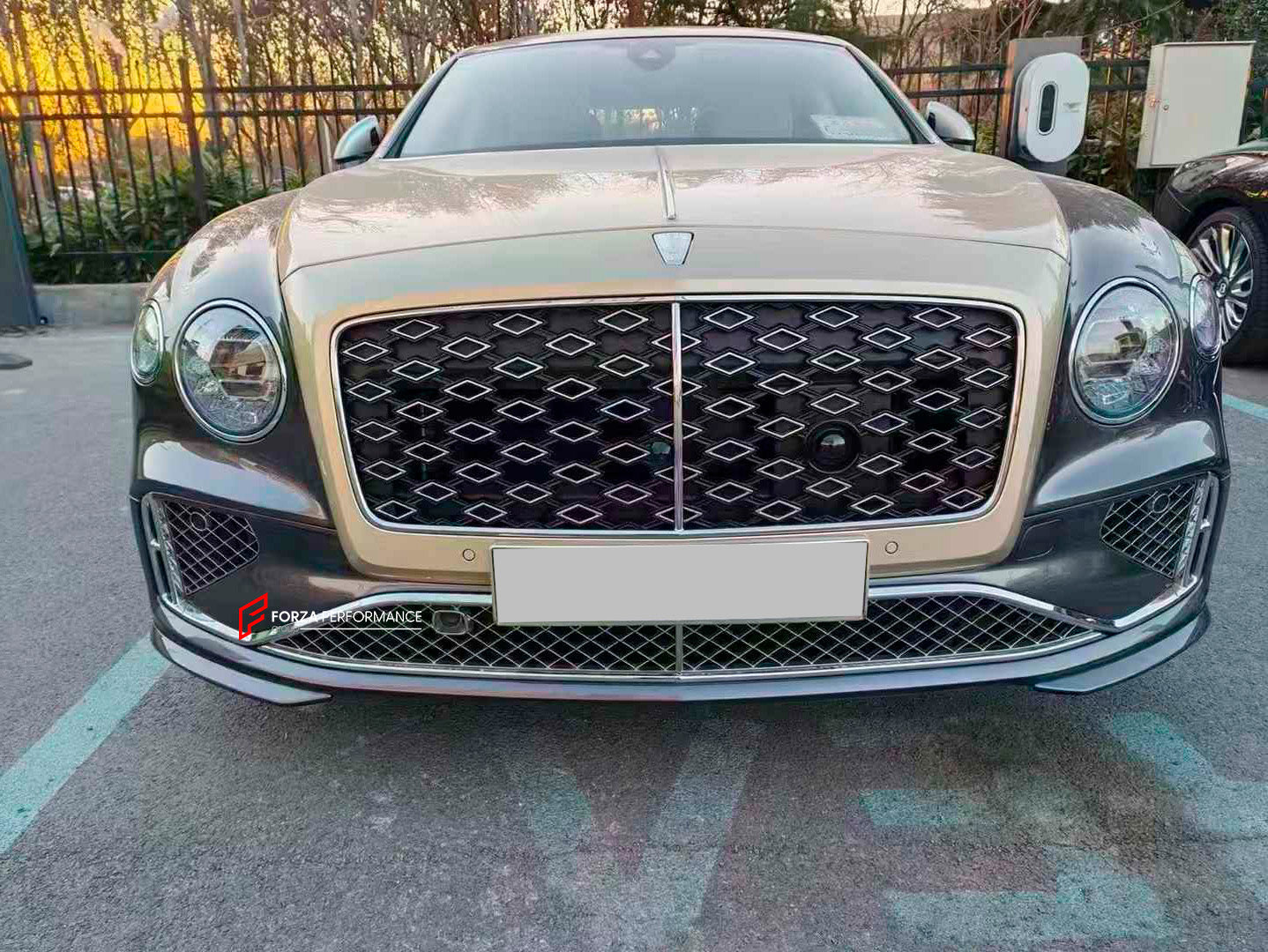 CONVERSION UPGRADE FRONT GRILLE KIT for BENTLEY CONTINENTAL GT GTC 2024+ upgrade to MULLINER