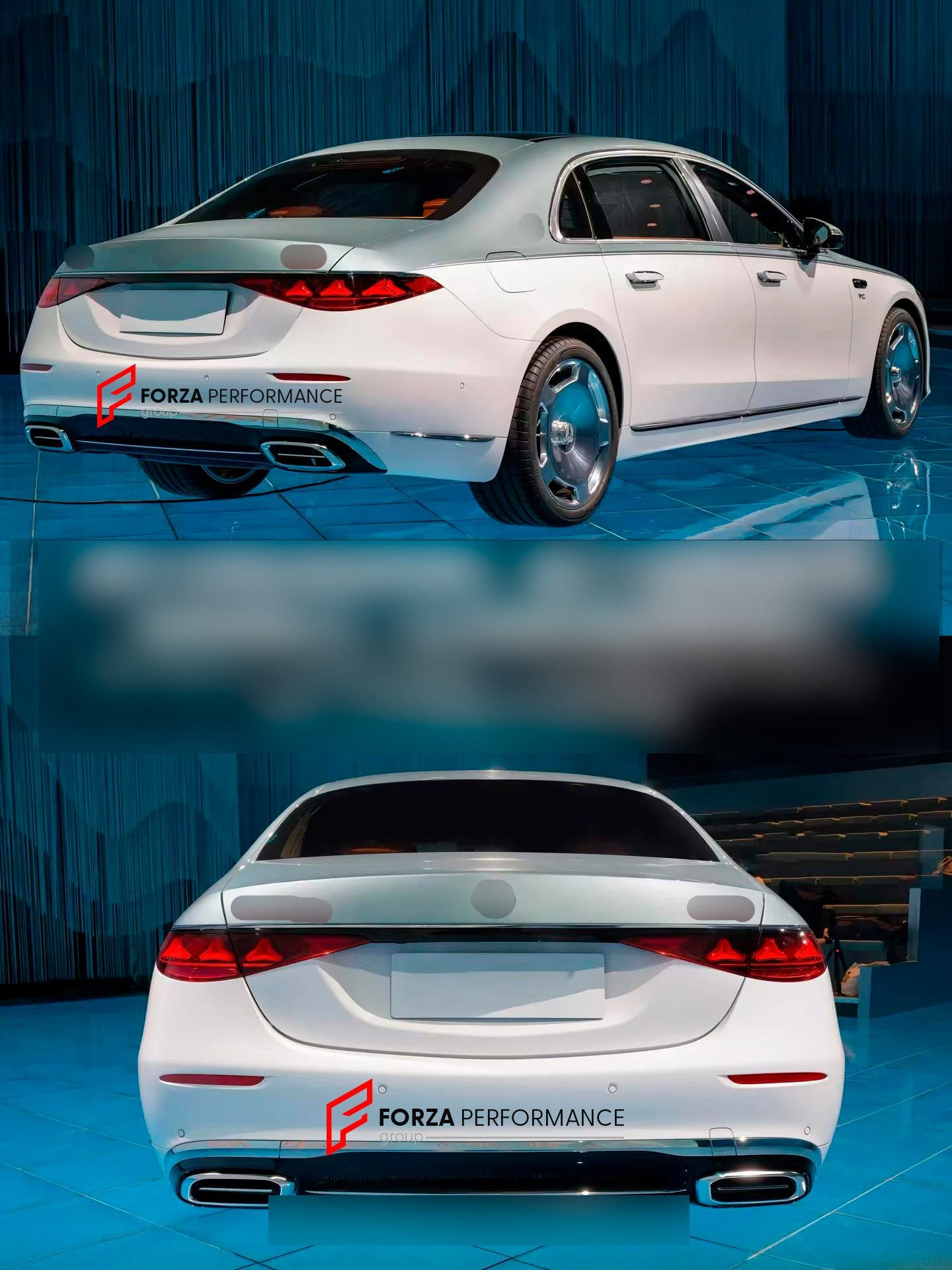 CONVERSION W223 2027 FACELIFT BODY KIT FOR MERCEDES-BENZ S-CLASS S400 S500 S580 S63 AMG W223 2020 - 2025