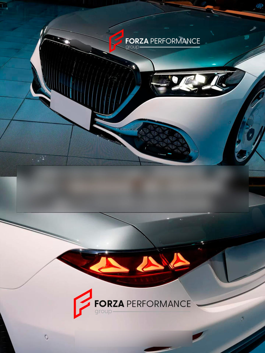 Buy Now CONVERSION W223 2027 FACELIFT BODY KIT FOR MERCEDES-BENZ S-CLASS S400 S500 S580 S63 AMG W223 2020 - 2025 and upgrade car parts from SIR Tuning at the Best Price. Headlights, Tail lights, Bodykits, Navigations, Body Kit and more - Fast & Free Shipping within Europe, US & Worldwide.