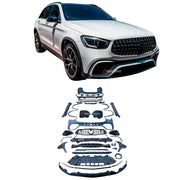CONVERSION BODY KIT for MERCEDES BENZ GLC X253 2020 - 2022 UPGRADE to GLC 63S FACELIFT