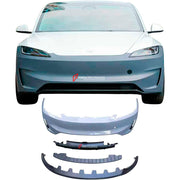 CONVERSION FRONT BUMPER for TESLA MODEL 3 FACELIFT 2023+ to PERFORMANCE 2023+