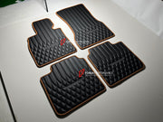 CUSTOM FLOOR MATS CARPETS for BMW 7 SERIES G70 2023+ LEATHER NYLON VELOUR ALCANTARA