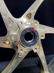 CUSTOM FORGED WHEELS RIMS for APRILIA RSV4 1100 FACTORY R RF RR