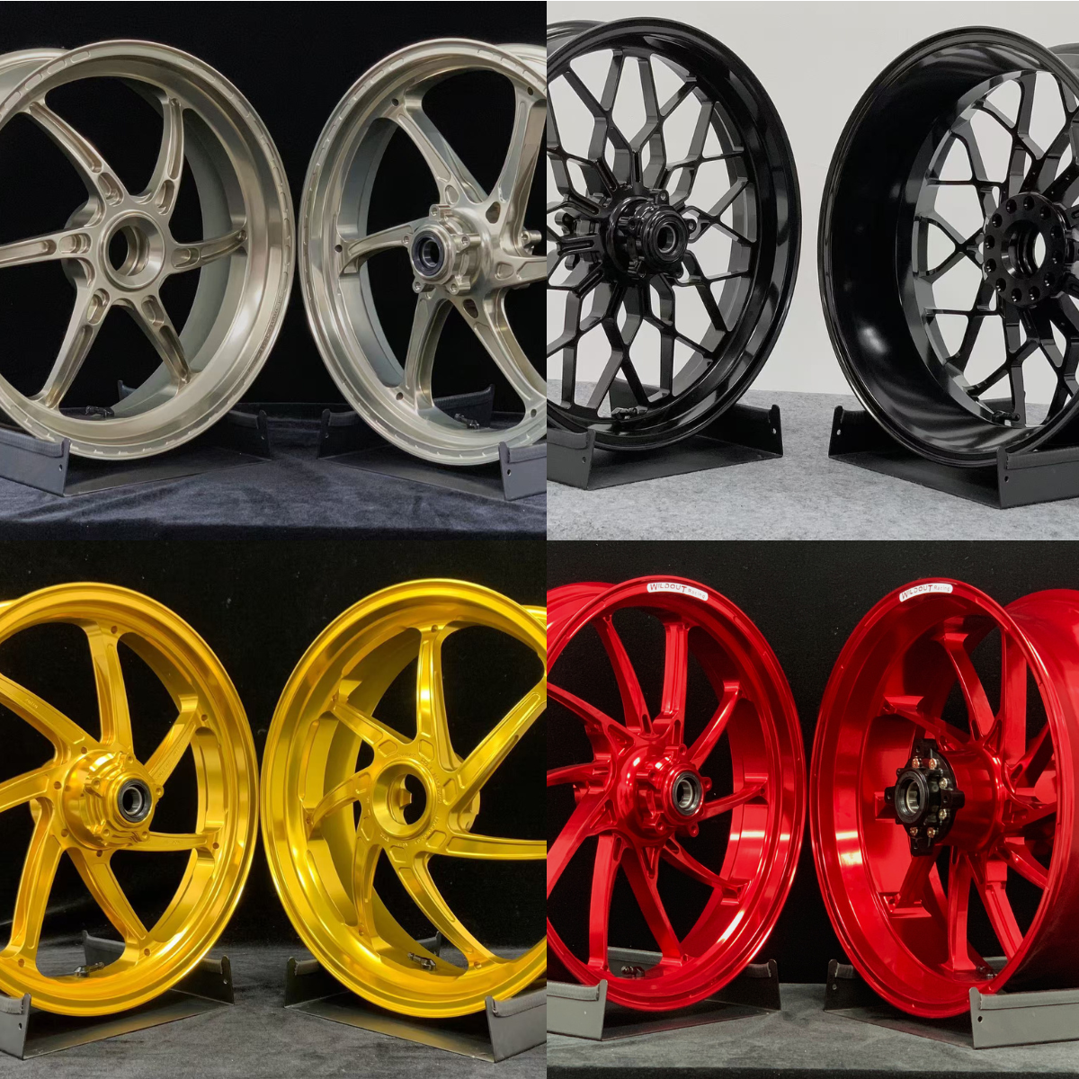 CUSTOM FORGED WHEELS RIMS for KTM RC 200